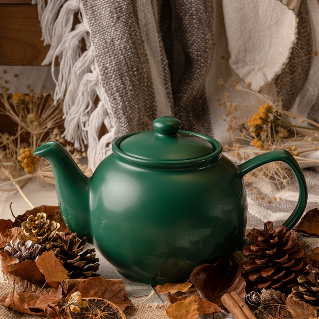 Price & Kensington Glossy Emerald Green Teapot - 6 Cup
