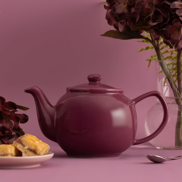 Price & Kensington Glossy Magenta Teapot - 6 Cup