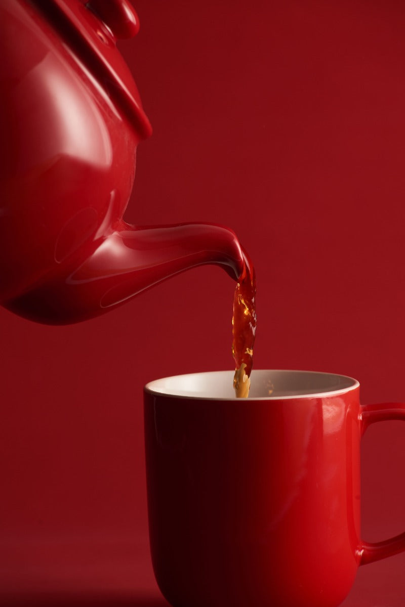 Price & Kensington Glossy Red Teapot - 6 Cup