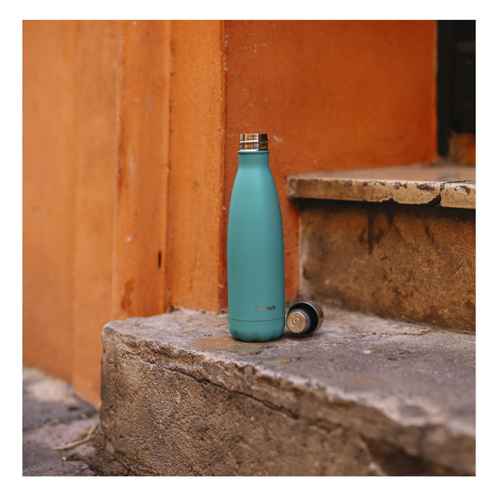 Qwetch Insulated Stainless Steel Bottle - Pop Lagoon - 500ml
