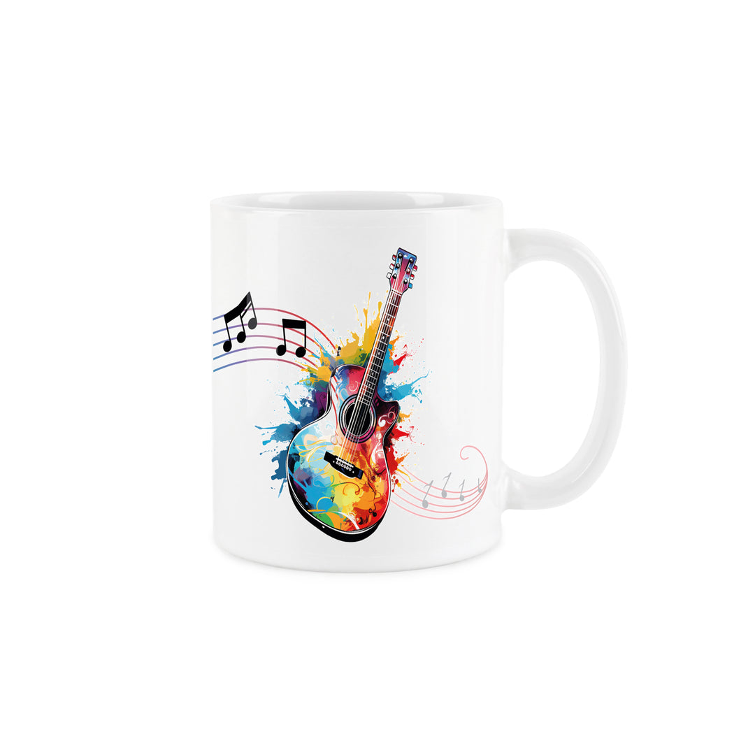 Purely Home Abstract Instruments Ceramic Mug