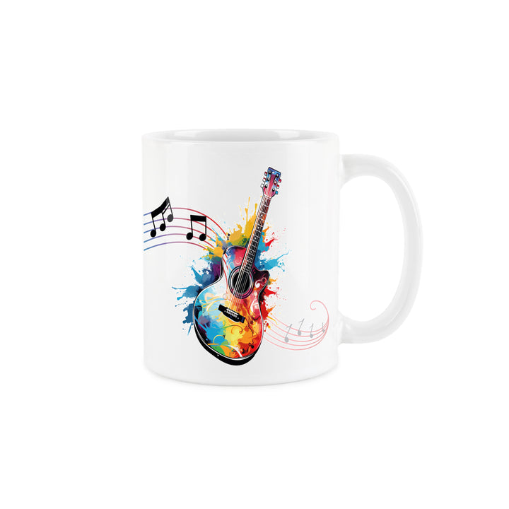 Purely Home Abstract Instruments Ceramic Mug