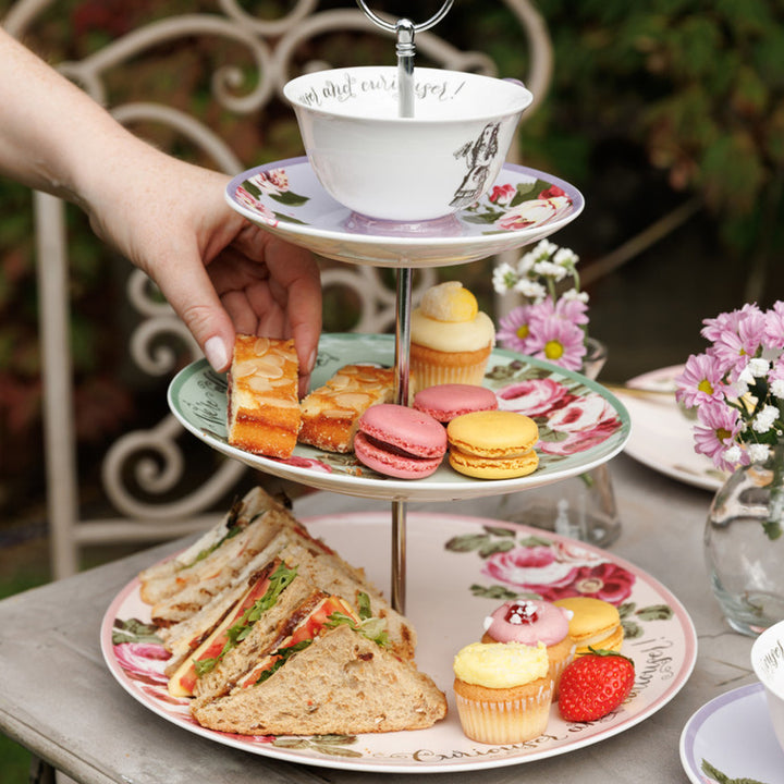 Mikasa x V&A Alice In Wonderland Three-Tier Cake Stand