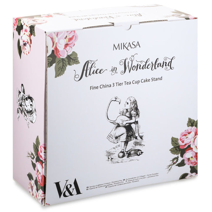 Mikasa x V&A Alice In Wonderland Three-Tier Cake Stand
