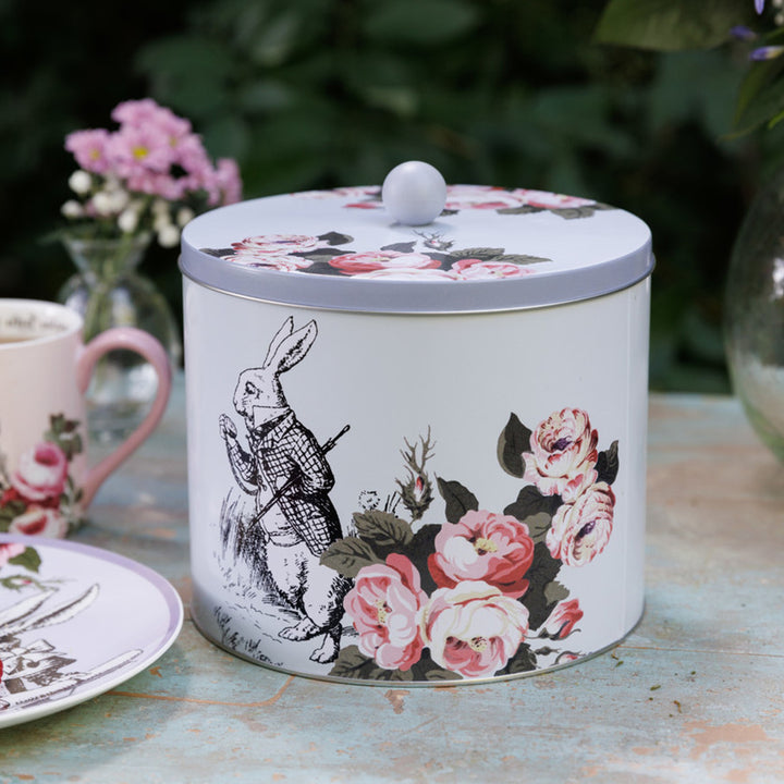 Mikasa x V&A Alice In Wonderland Biscuit Tin
