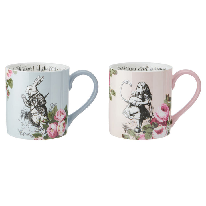 Mikasa x V&A Alice In Wonderland His & Hers Mugs