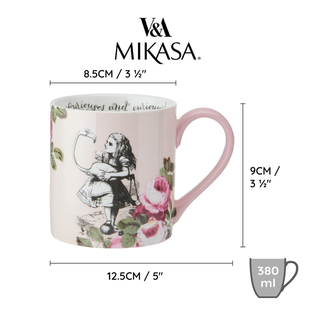 Mikasa x V&A Alice In Wonderland His & Hers Mugs
