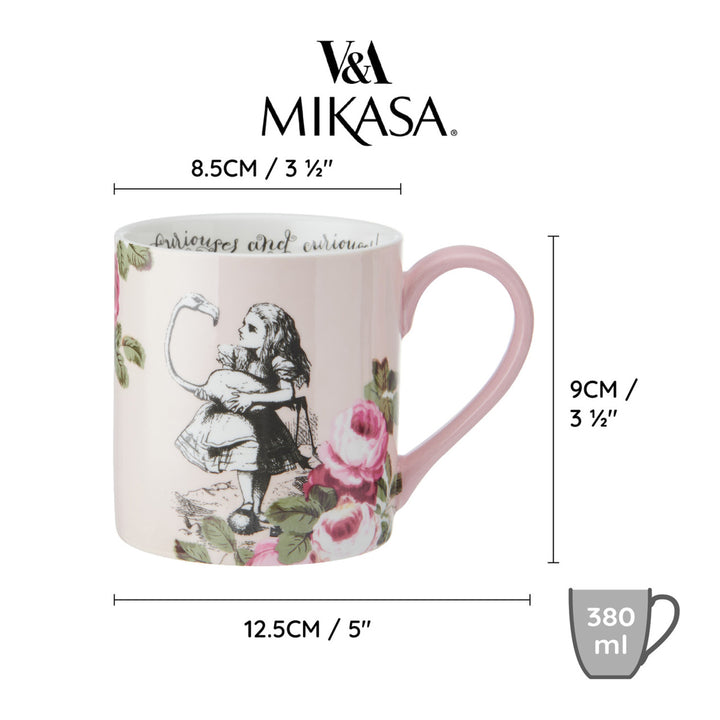 Mikasa x V&A Alice In Wonderland His & Hers Mugs