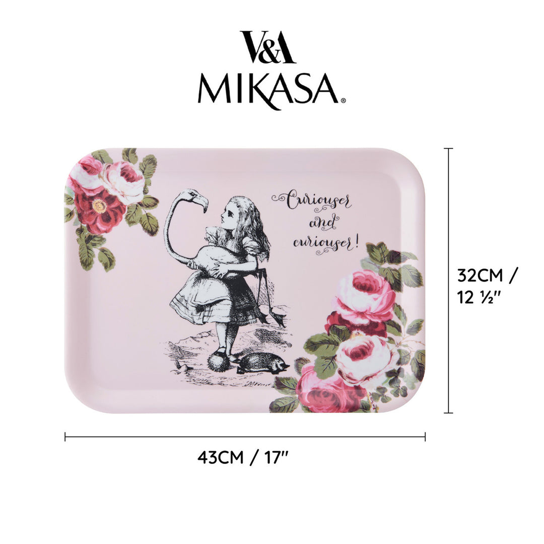 Mikasa x V&A Alice In Wonderland Rectangle Tray