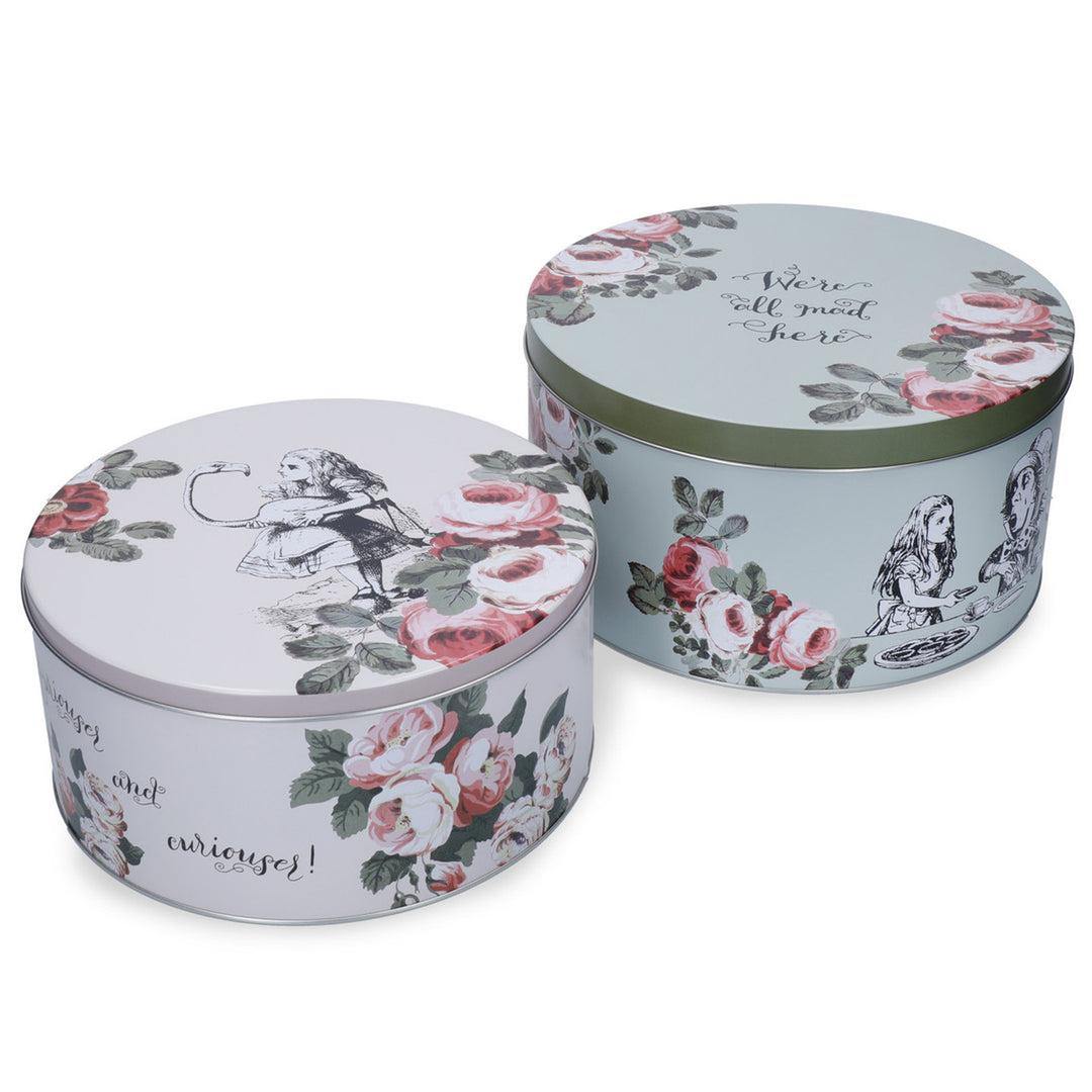Mikasa x V&A Alice In Wonderland Cake Tins - Set of 2