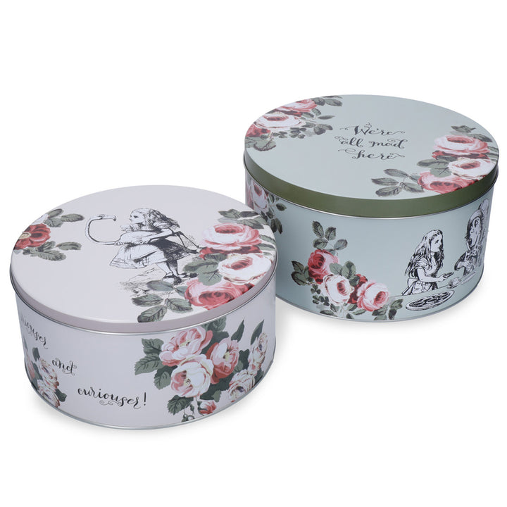 Mikasa x V&A Alice In Wonderland Cake Tins - Set of 2