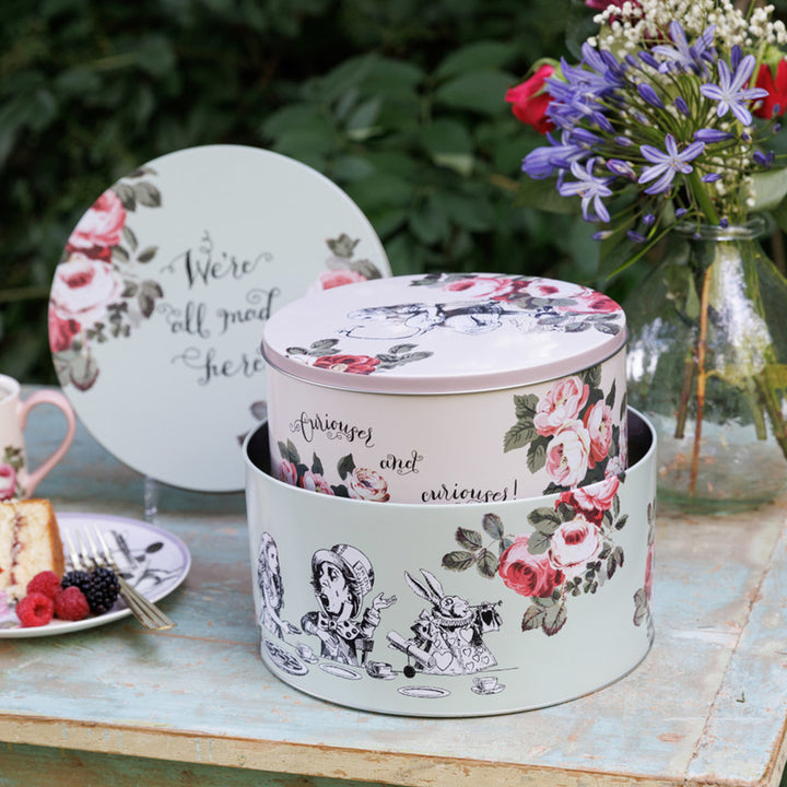 Mikasa x V&A Alice In Wonderland Cake Tins - Set of 2