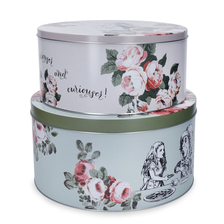 Mikasa x V&A Alice In Wonderland Cake Tins - Set of 2