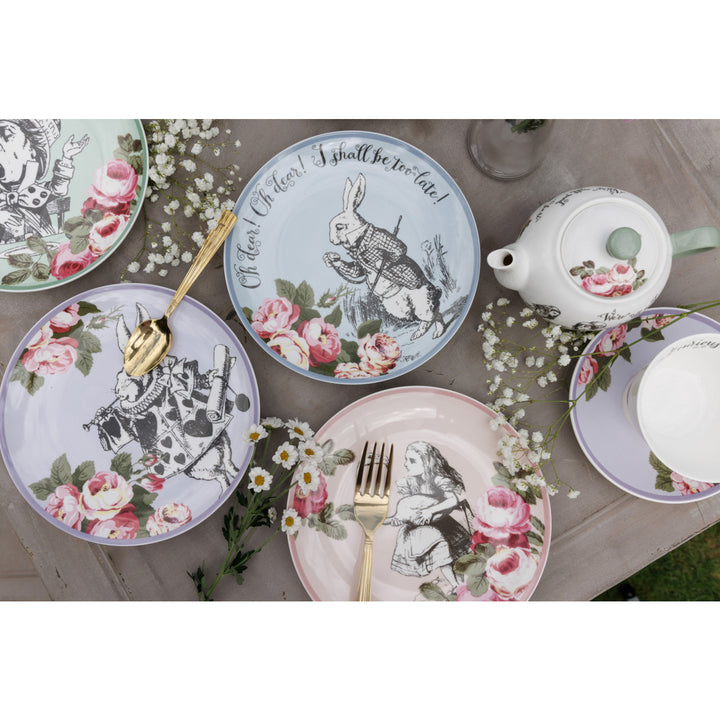 Mikasa x V&A Alice In Wonderland Side Plates - Set of 4