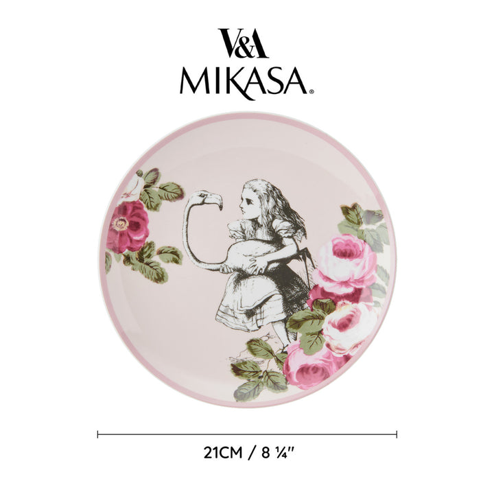 Mikasa x V&A Alice In Wonderland Side Plates - Set of 4