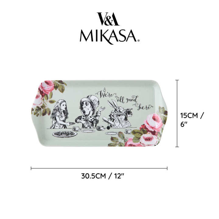 Mikasa x V&A Alice In Wonderland Sandwich Tray
