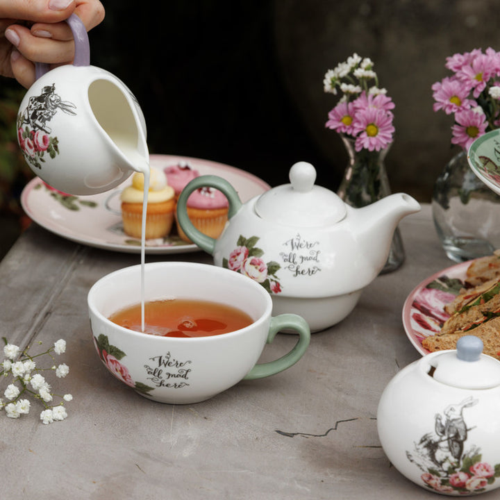 Mikasa x V&A Alice In Wonderland Sugar Bowl & Creamer Set