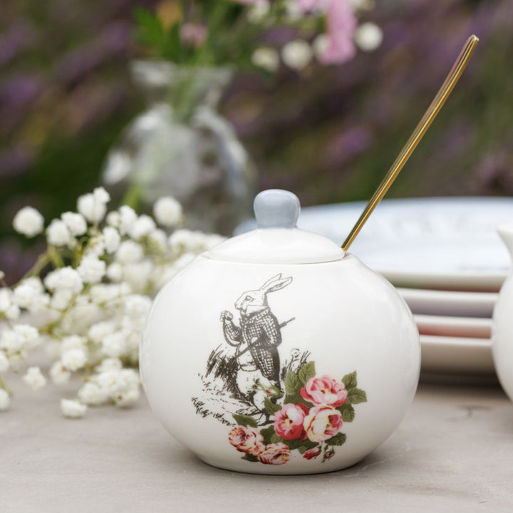 Mikasa x V&A Alice In Wonderland Sugar Bowl & Creamer Set