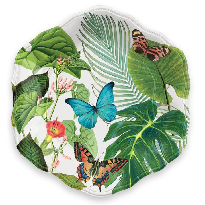 Amazon Floral Melamine Dinnerware Set