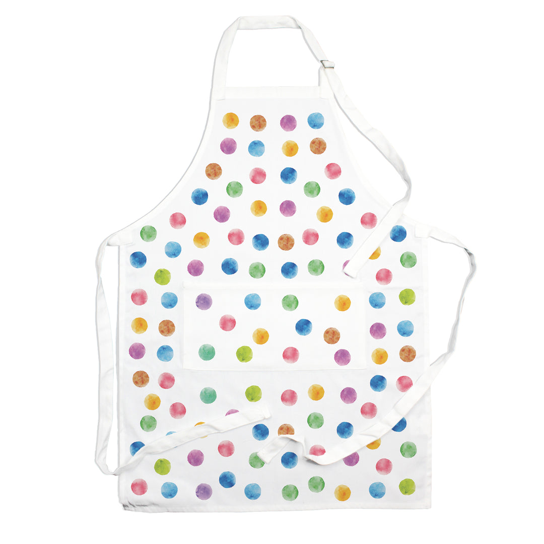 Purely Home Multicoloured Polka Dots Apron