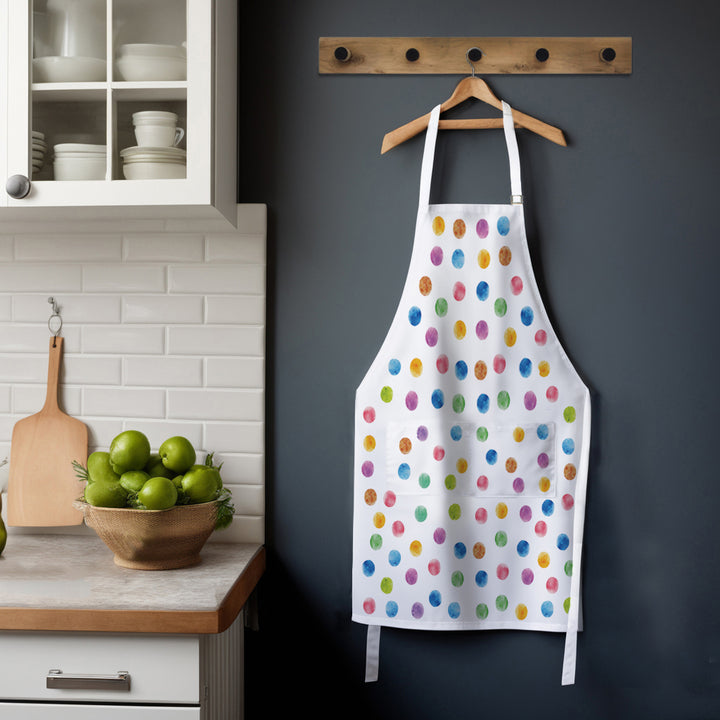 Purely Home Multicoloured Polka Dots Apron