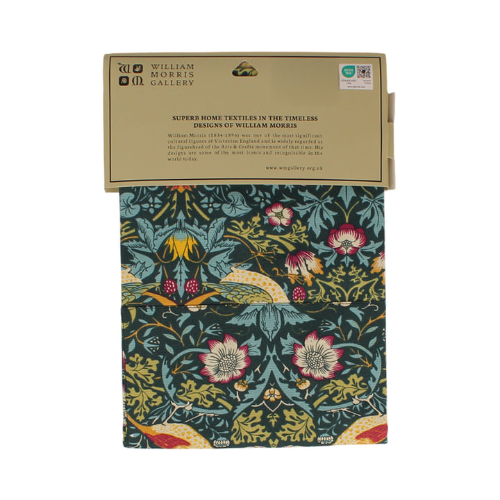 Le Chateau William Morris Strawberry Thief Apron - Dark Green