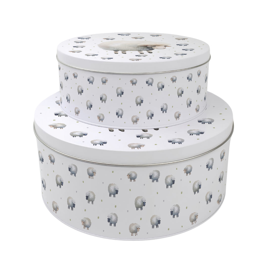 Purely Home Spring Sheep Round Cake Tins