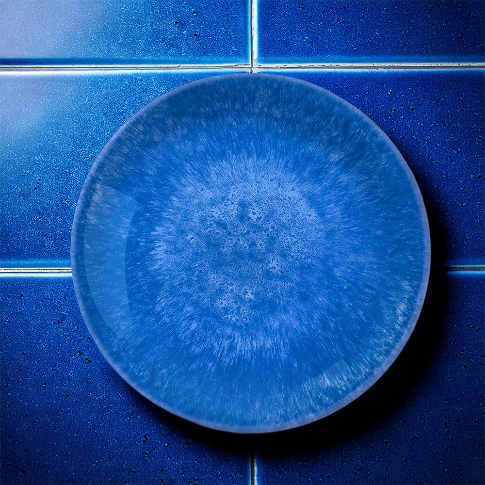 Bali Brights Dark Blue Melamine Dinner Plates