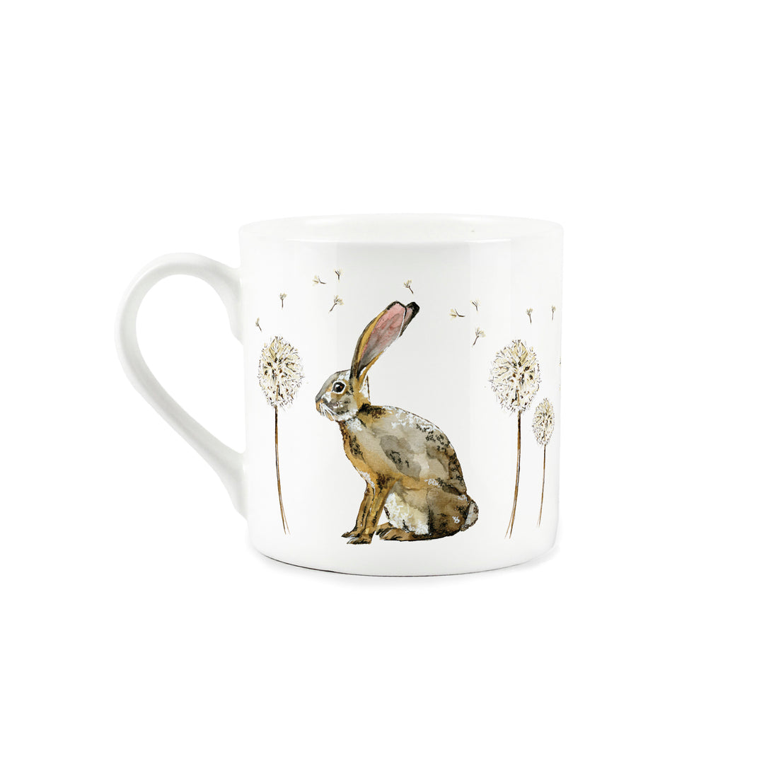 Purely Home Hare & Dandelions Bone China Mugs