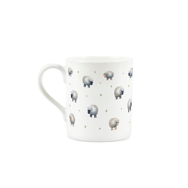Purely Home Spring Sheep Small Bone China Mug