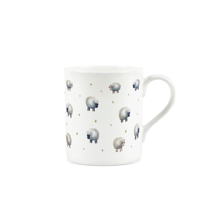 Purely Home Spring Sheep Small Bone China Mug