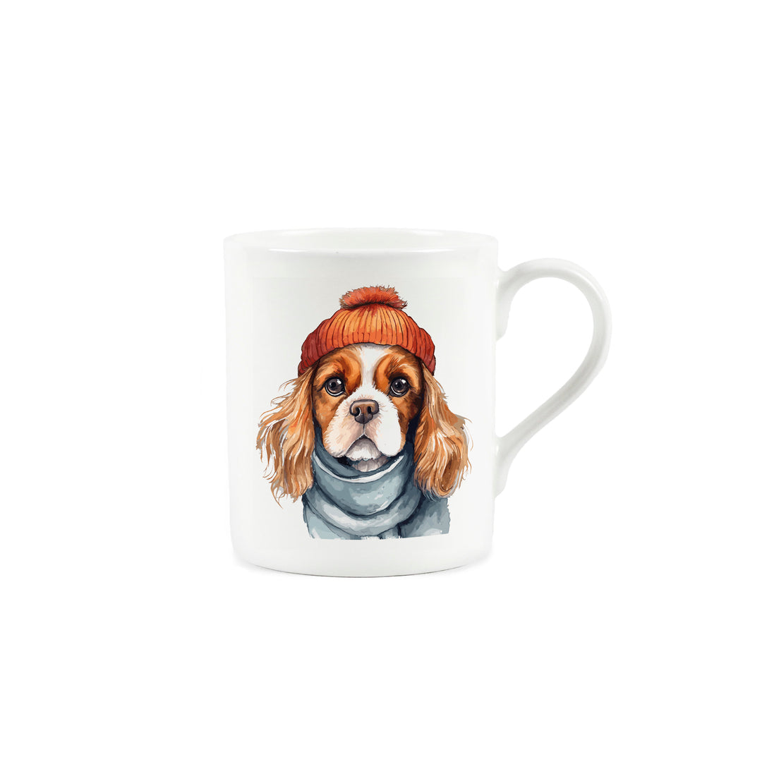 Purely Home King Charles Spaniel Small Bone China Mug