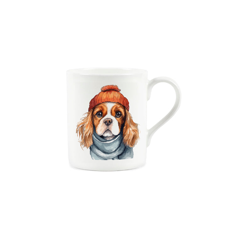 Purely Home King Charles Spaniel Small Bone China Mug