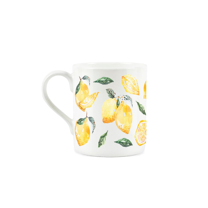 Purely Home Lemons Small Bone China Mug