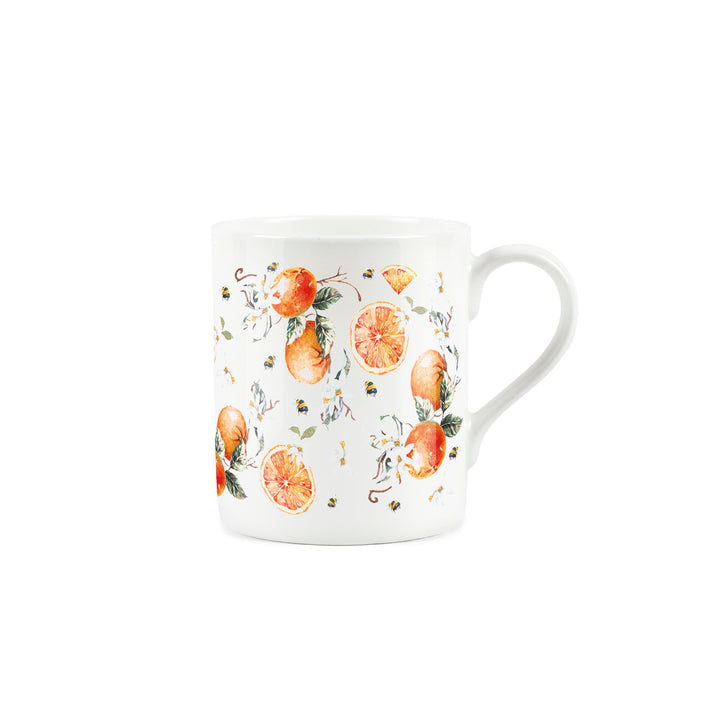Purely Home Tangerines Small Bone China Mug