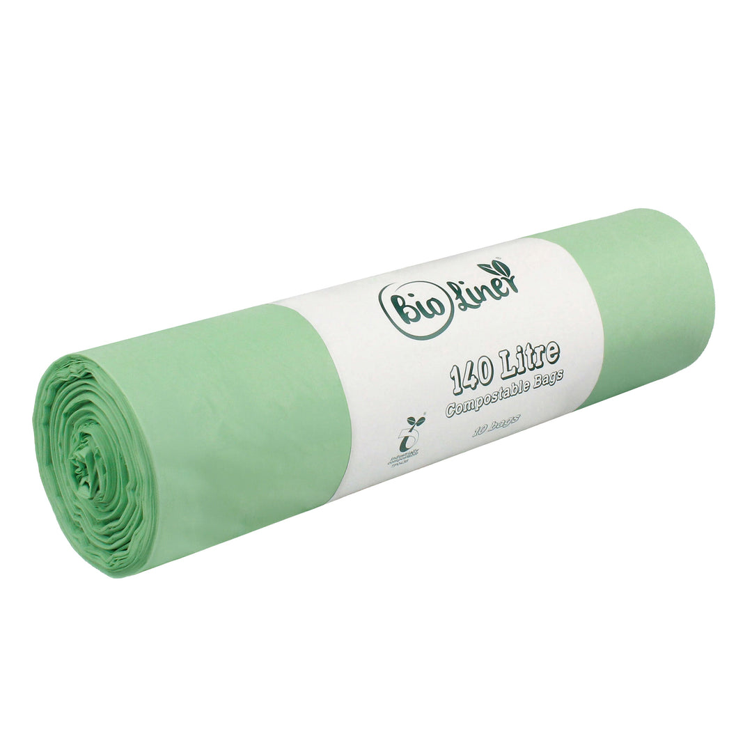 140L Bioliner Compostable Bin Liners for Small Wheelie Bins