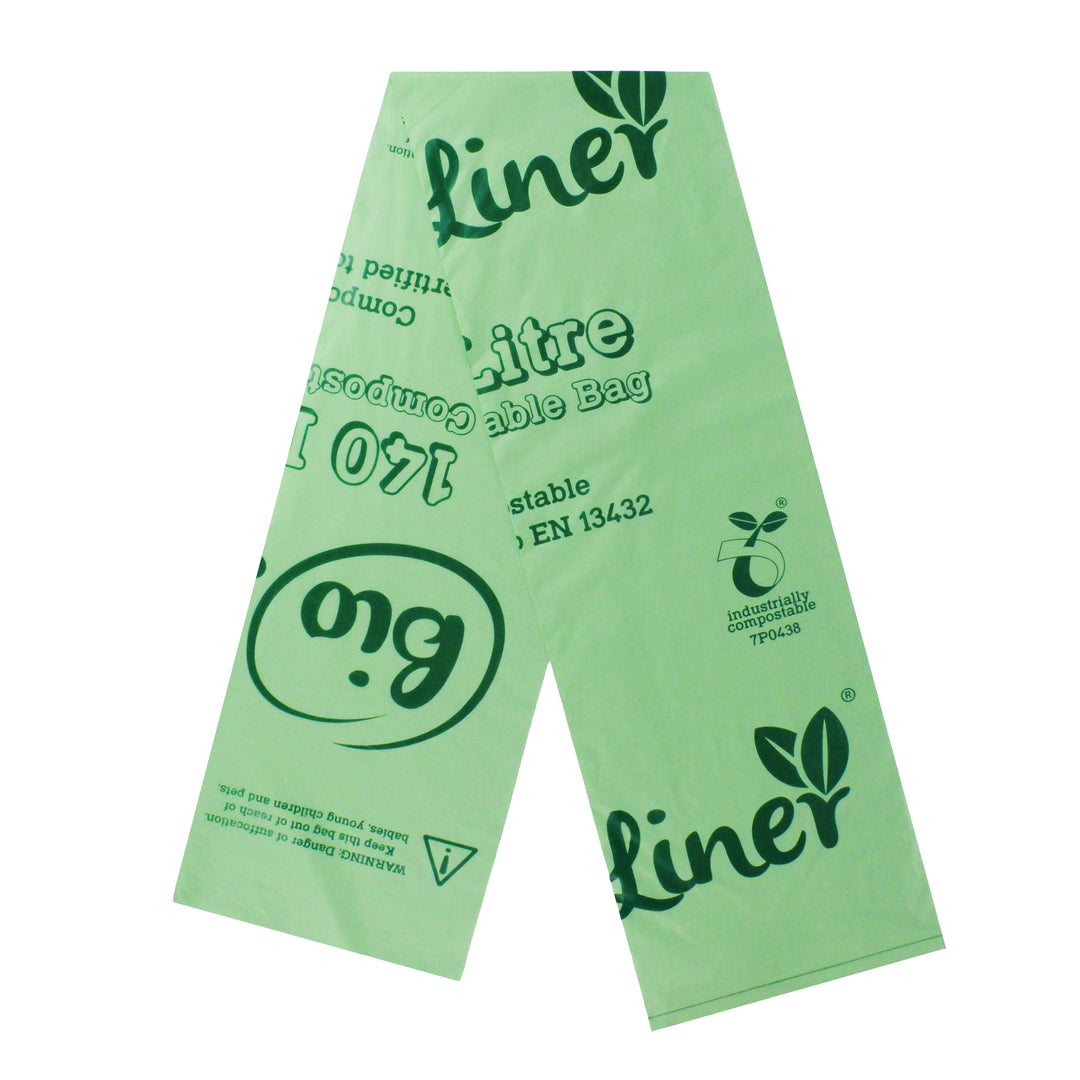140L Bioliner Compostable Bin Liners for Small Wheelie Bins