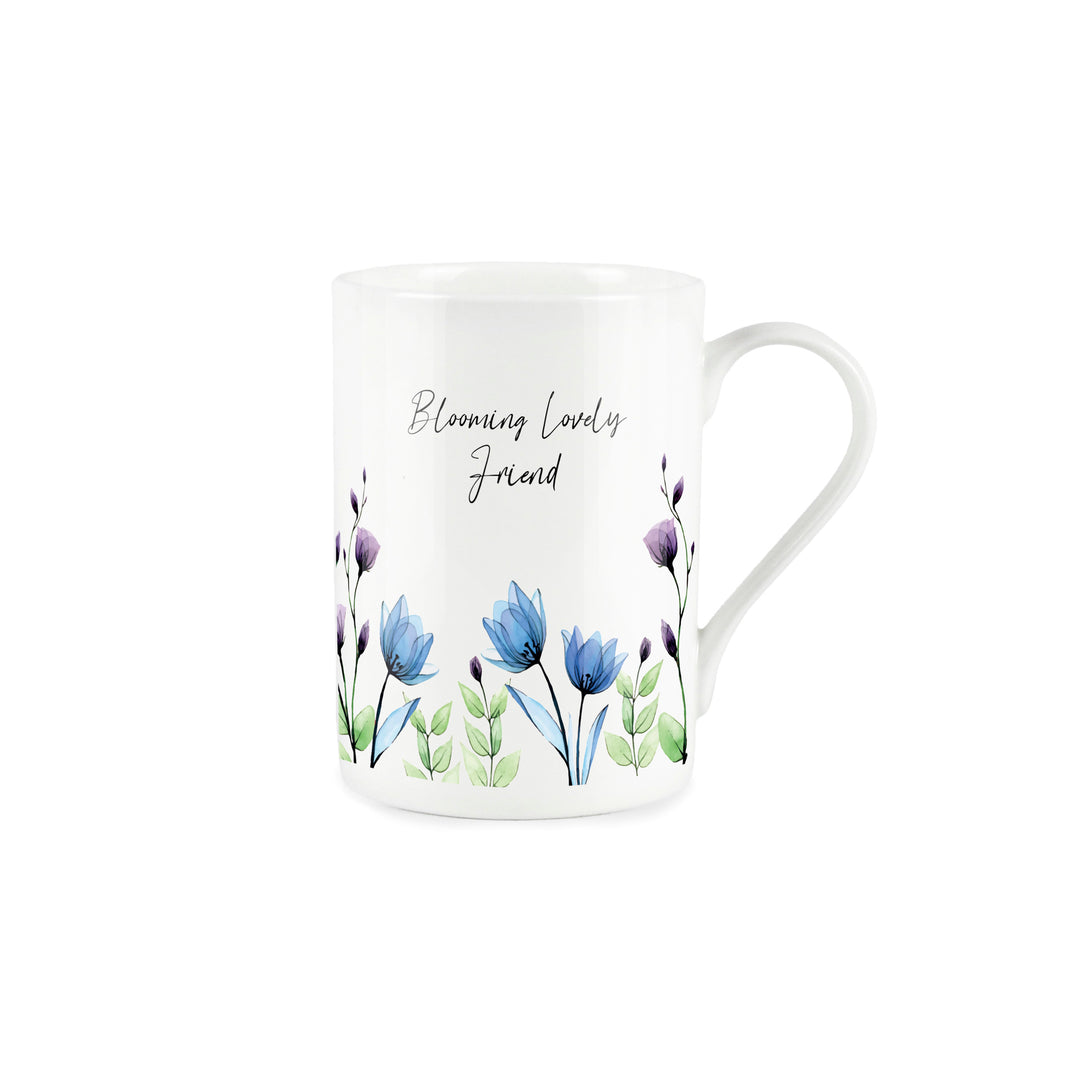 Purely Home Blooming Lovely Bone China Mug