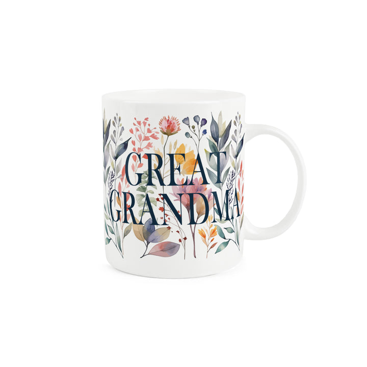 Purely Home Pastel Flowers Relation Bone China Mugs