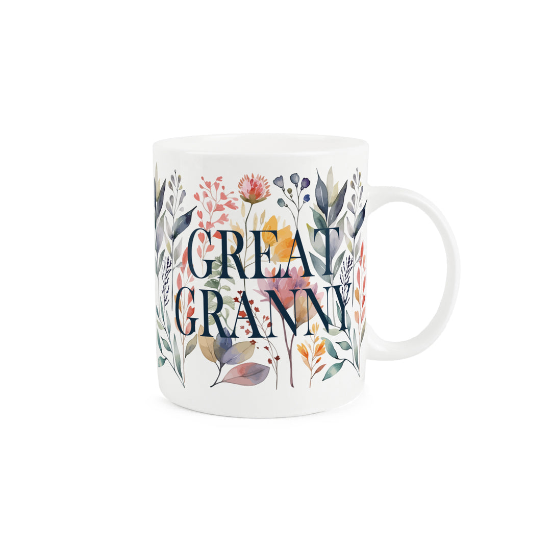Purely Home Pastel Flowers Relation Bone China Mugs