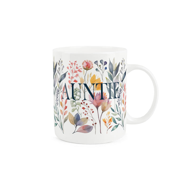 Purely Home Pastel Flowers Relation Bone China Mugs