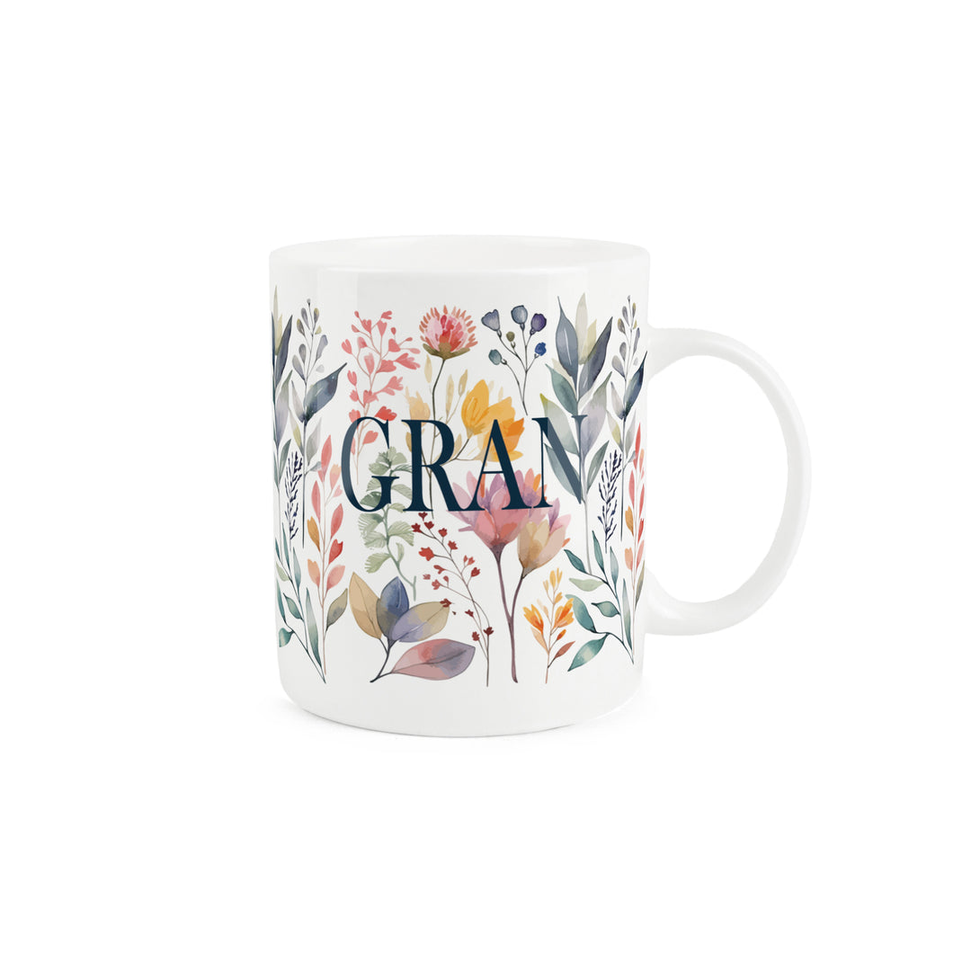 Purely Home Pastel Flowers Relation Bone China Mugs