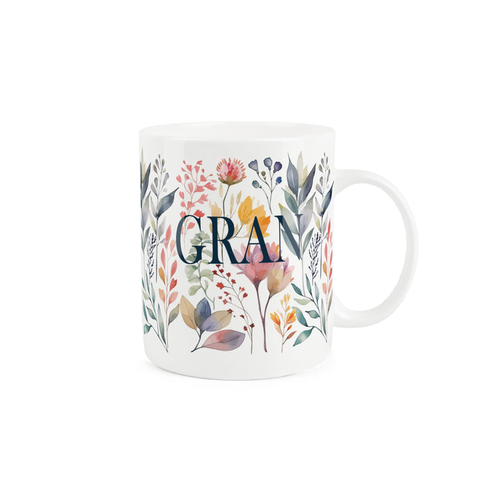Purely Home Pastel Flowers Relation Bone China Mugs