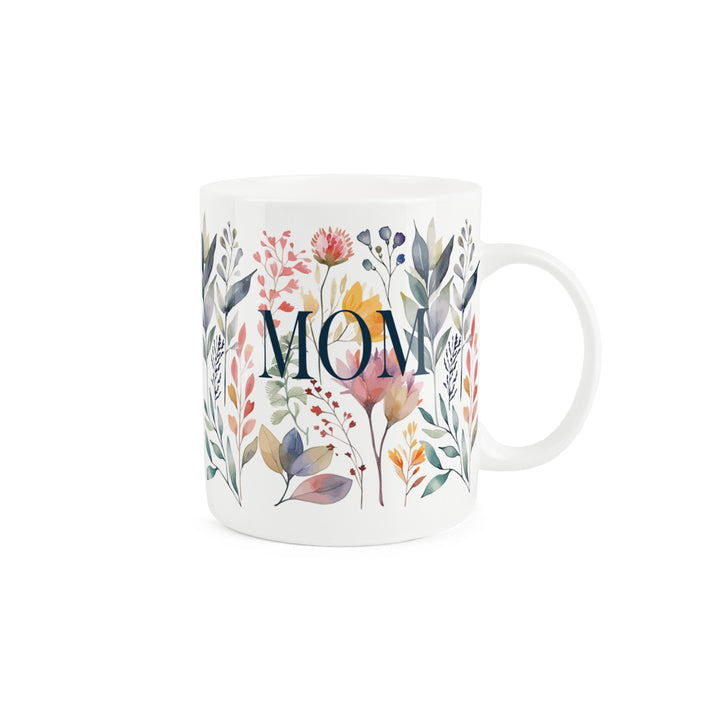 Purely Home Pastel Flowers Relation Bone China Mugs