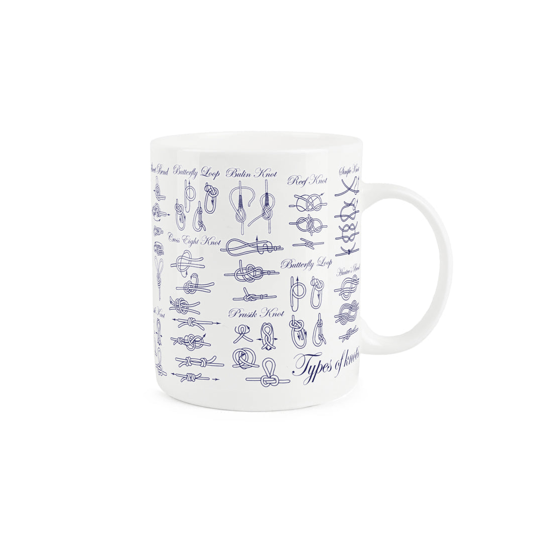 Purely Home Nautical Knots Bone China Mug