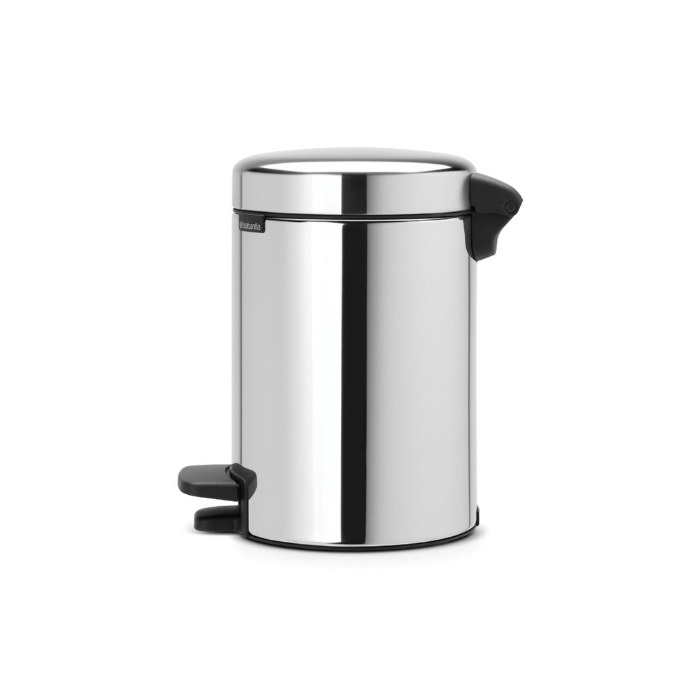 Brabantia NewIcon Brilliant Steel Pedal Bin - 3L Size