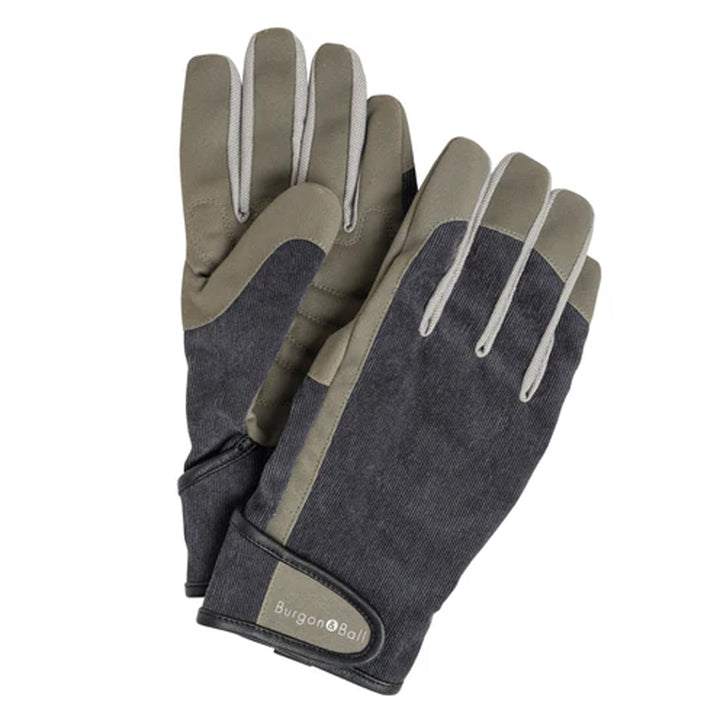 Burgon & Ball 'Dig the Glove' Slate Grey Gardening Gloves - 2 Sizes