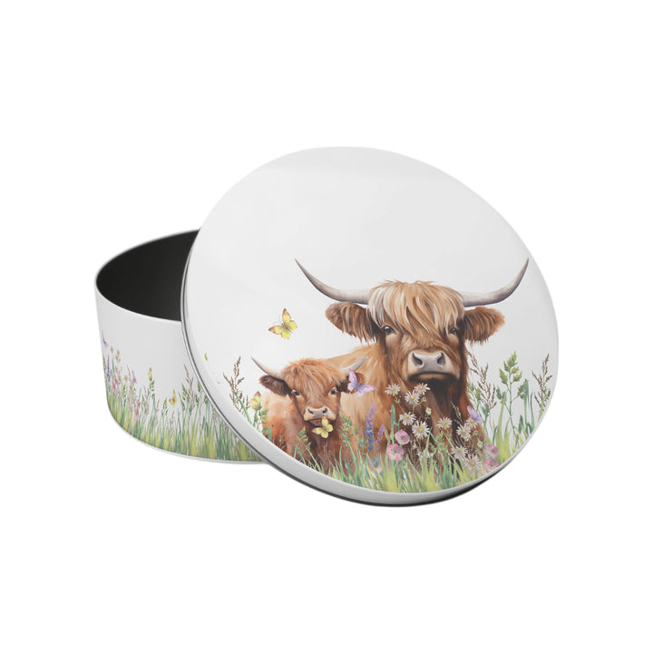 Purely Home Highland Cow & Calf Round Cake Tins