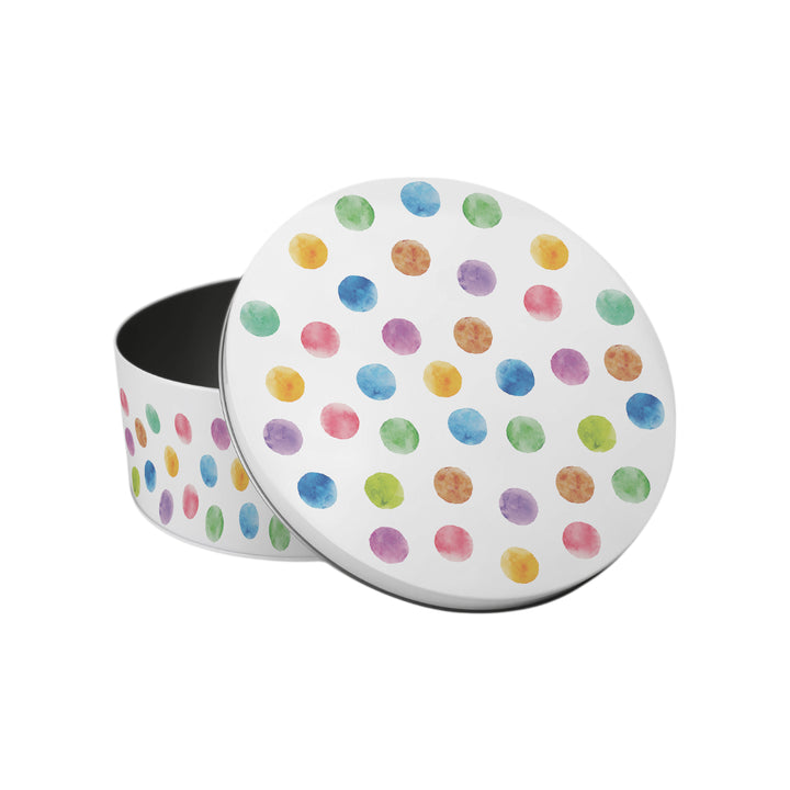 Purely Home Multicoloured Polka Dots Round Cake Tins
