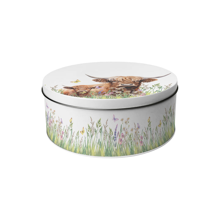 Purely Home Highland Cow & Calf Round Cake Tins